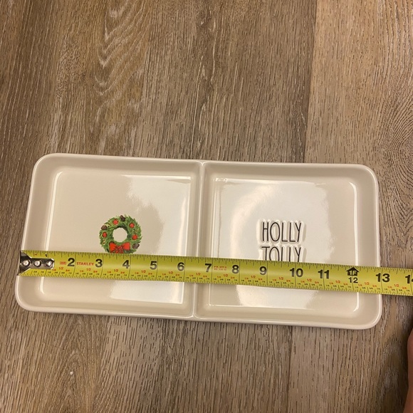 🎄Rae Dunn Holly Jolly Christmas vanity tray🎄 - Picture 5 of 8